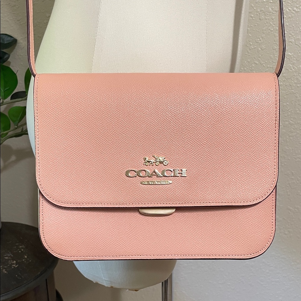 COACH Brynn Flap Pink Crossbody or Shoulder Bag